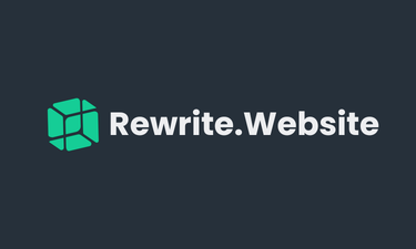 Rewrite.website - Creative brandable domain for sale